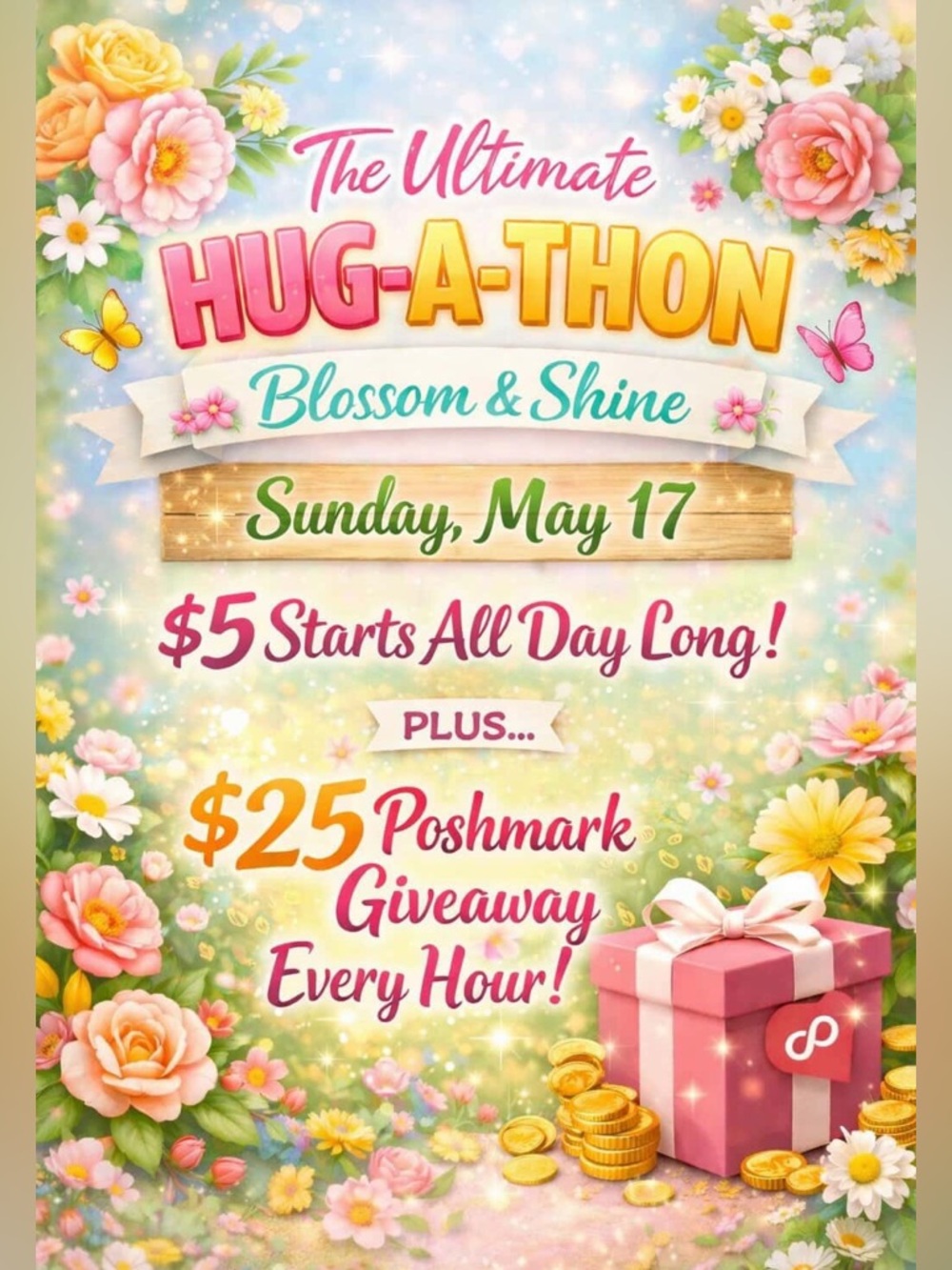 05/17 The Ultimate Hug-A-Thon | $5 Starts